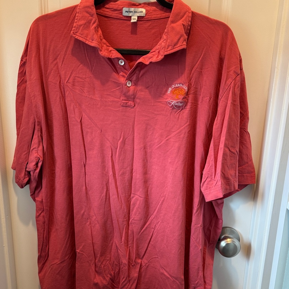 Peter Millar Kiawah Coral Polo Shirt